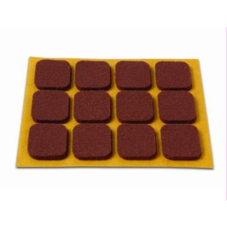 DESLIZADORES FIELTRO 20X23MM.MARRON (DS-12)B70740M