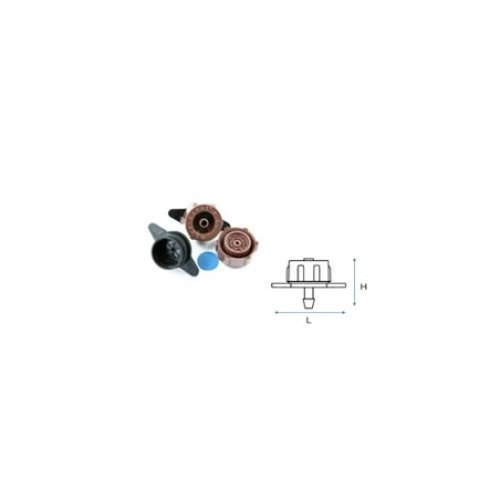 GOTERO AUTOCOMPENSANTE KEY-ORVEL 4L/H