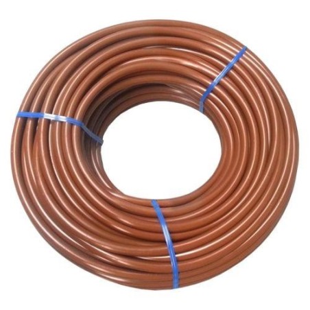 MICROTUBO GOTEO MARRON PE32 6,5X4,5 15M.MMT6545B15