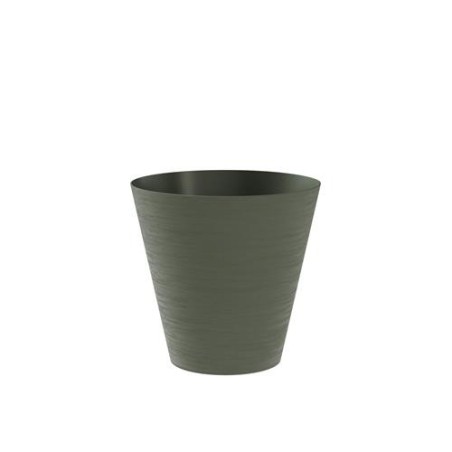 MACETA CON RESERVA DE AGUA 20CM. VERDE  HOOP