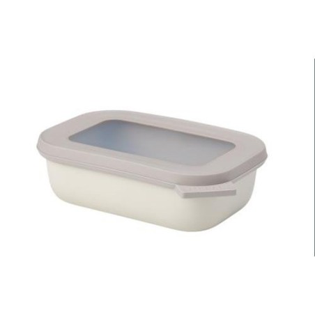 BOTE COCINA CIRQULA RECTANGULAR 500ML NORDIC WHITE