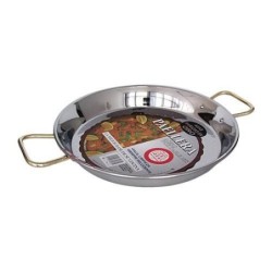 PAELLA VALENCIANA INOXIDABLE LA IDEAL 34 CM.