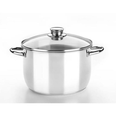 OLLA CON TAPA CRISTAL 26 CM. OPTIMA M453126