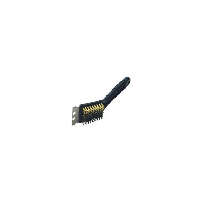 CEPILLO PLASTICO PARA BARBACOA 2 EN 1