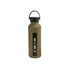 BOTELLA TERMO 750 ML OLIVA INOX ON THE GO 9813-IO