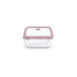 CONTENEDOR CUADRADO VIDRIO 570 ML. 8605-V