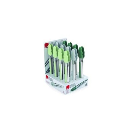 PINZA CON PUNTA DE SILICONA 23CM SURTIDO 695623
