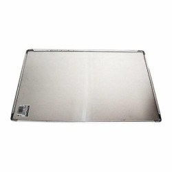 BANDEJA CON BORDON INOXIDABLE 31X44 CM. 21531