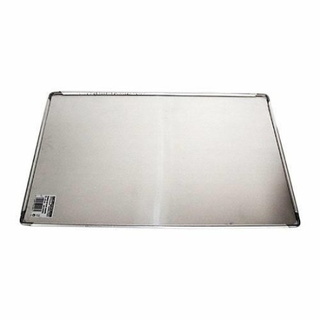 BANDEJA CON BORDON INOXIDABLE 31X44 CM. 21531