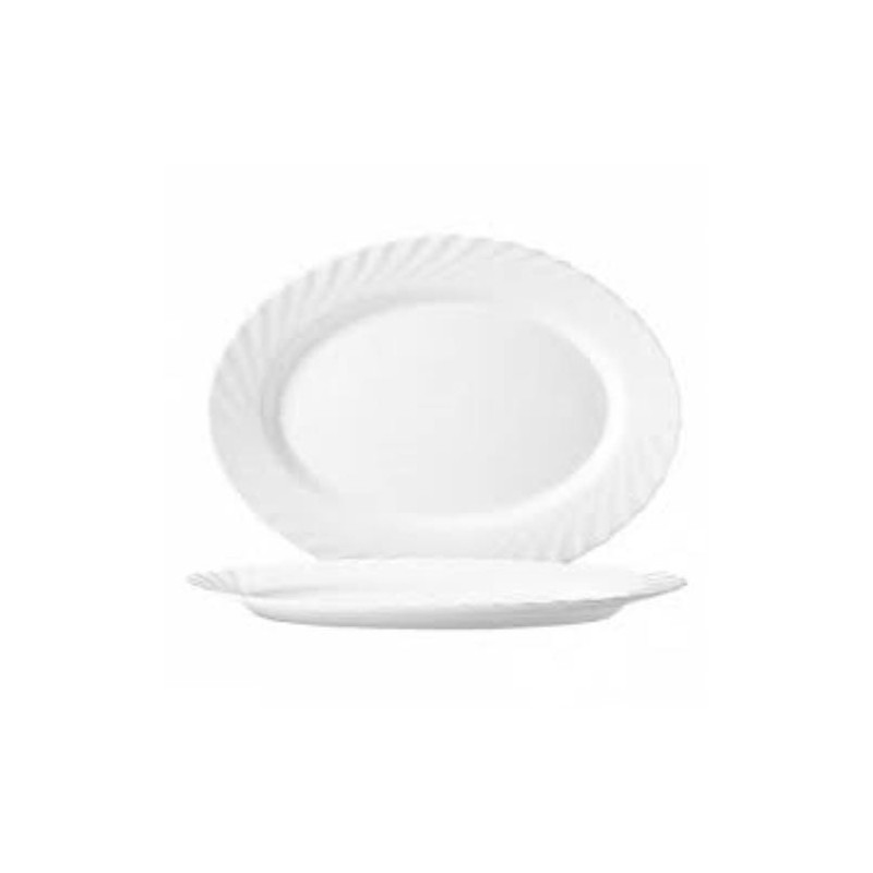 FUENTE OVAL LLANA 35 CM. TRIANON