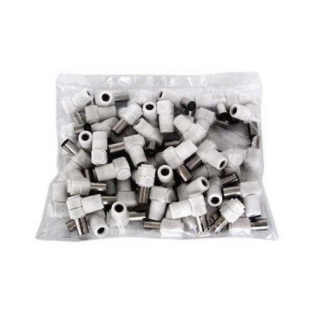 CONECTOR CODO HEMBRA BLANCO 70101