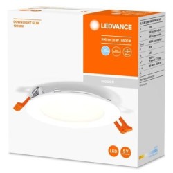FOCO DOWNLIGHT SLIM 120MM 8W 6500K 230V BLANCO