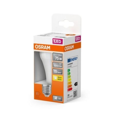 BOMBILLA LED STANDAR 10W/827 E27 CALIDA