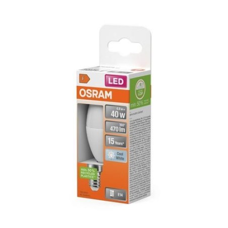 BOMBILLA LED VELA 4.9W/840 E14 NEUTRA