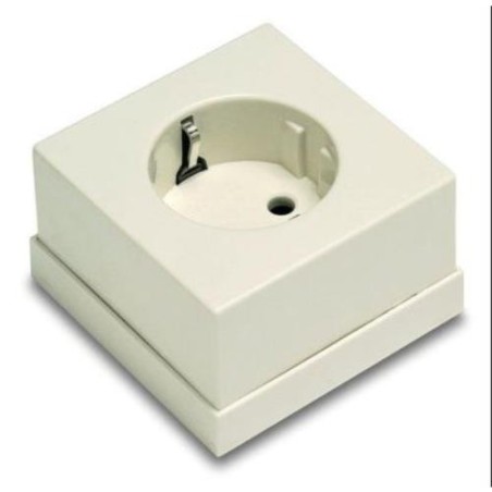 BASE TOMA TIERRA LATERAL SUPERFICIE 5023 BLANCO