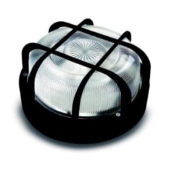 APLIQUE REDONDO E27 100 W. BLANCO 4412G