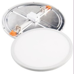 DOWNLIGHT LED AJUSTABLE REDONDO BLANCO 15W. NEUTRA