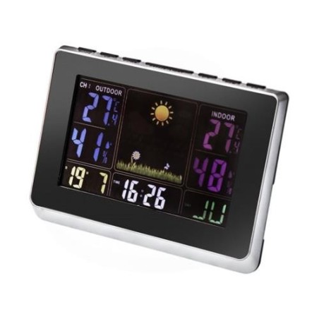 ESTACION METEOROLOGICA INT/EXT USB COLOR