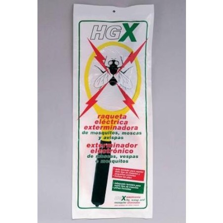 RAQUETA EXTERMINADORA INSECTOS ELECTRICA
