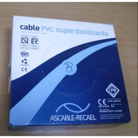 CABLE H07V-K 2.5 MM. AMARILLO -VERDE ( M. )
