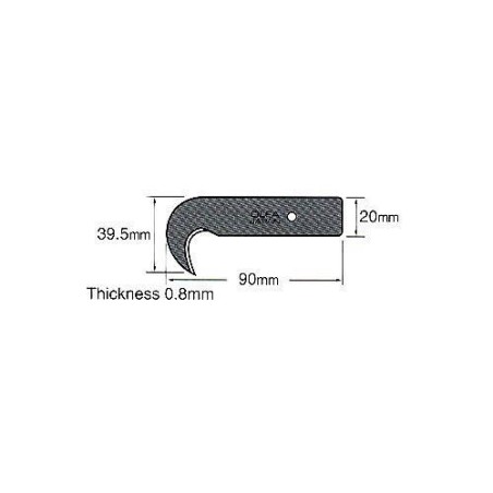 CUCHILLA PARA OHOK-1 (BL.) HOB-1