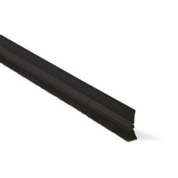 BURLETE SUELO DESNIVELADO PELO 100CM 18MM NEGRO