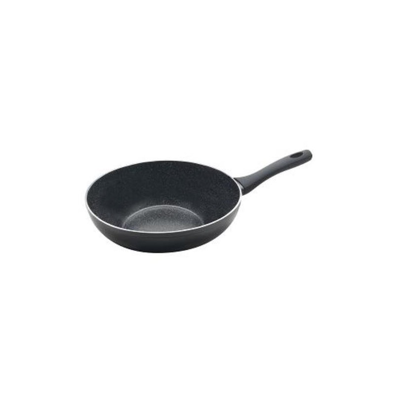 WOK ALUMINIO FORJADO NATIVA 28CM