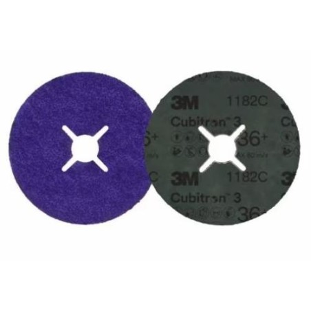 DISCO FIBRA CUBITRON 3 1187C 80+ 115X22MM 3M