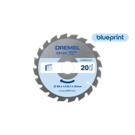 DISCO MADERA BLUEPRINT 85MM CS500 2608846431