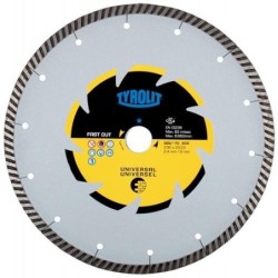 DISCO DE DIAMANTE GENERAL OBRA TURBO 115X2X22,23