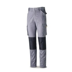 PANTALON ELASTICO STRETCH GRIS T. 36 588PSTRG/36