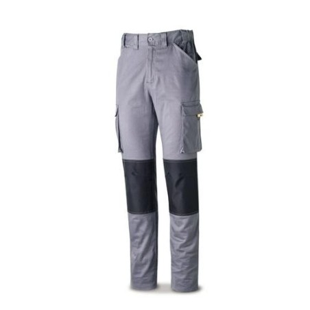 PANTALON ELASTICO STRETCH GRIS T. 36 588PSTRG/36