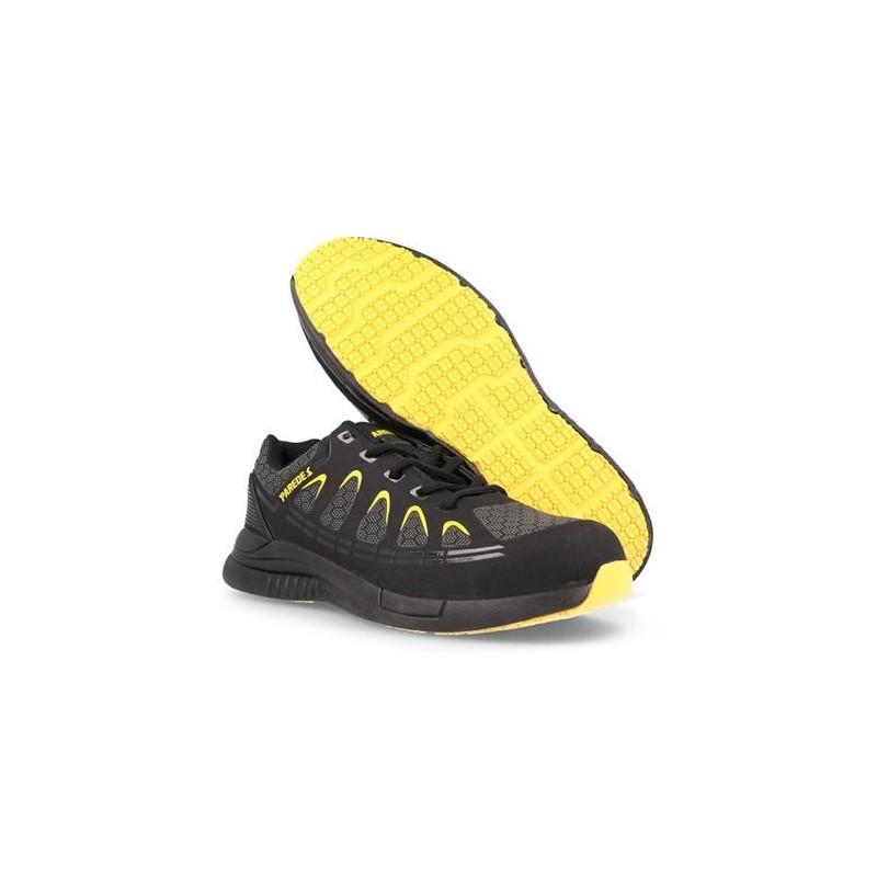 ZAPATILLA SEG. EXCALIBUR NEGRO-AMARILLO T-41