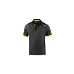 POLO TOLEDO M/CORTA GRIS AMARILLO T-S