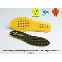 PLANTILLA FOOTGEL WORKS NARANJA T-35/38