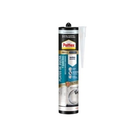 SILICONA PLATO DUCHA Y BAÑERA TRANSP 280ML