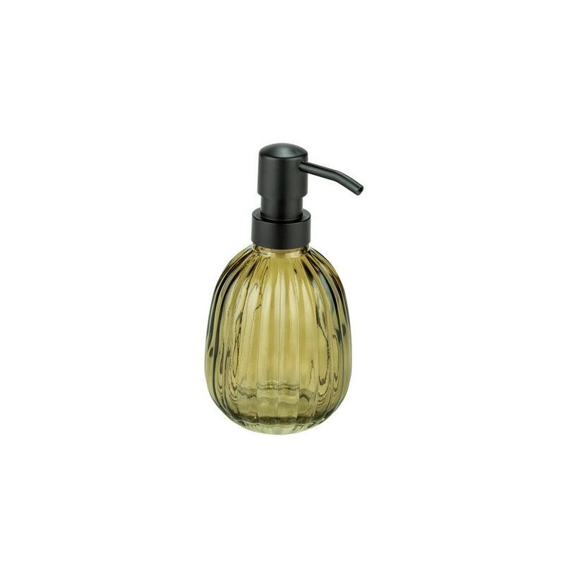 DOSIFICADOR DE JABON POMPEI MARRON VERDOSO 350ML