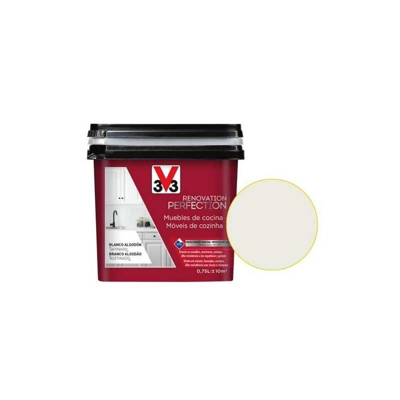 PINTURA RENO PERFECTION COCINAS 750ML BLANCO LINO