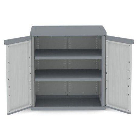 ARMARIO 94,5X89,7X53,7CM. WAVE JUMBO BAJO XL  GRIS