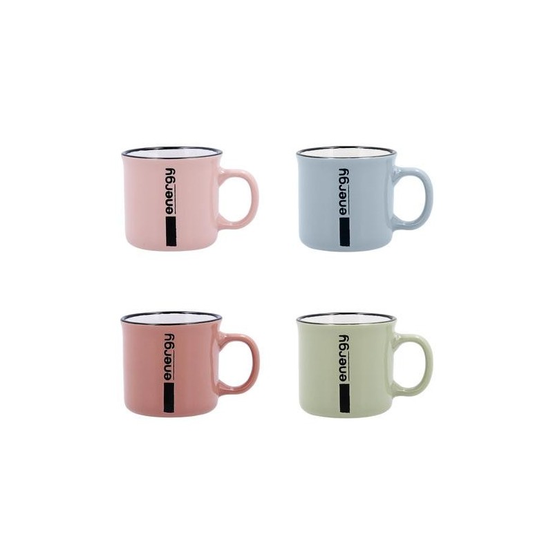 TAZA CERÁMICA COLOR SURTID 8CL ENERGY QUID 5428051