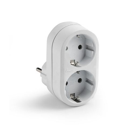 ADAPTADOR DOBRE TT 16A-250V BLANCO 1332