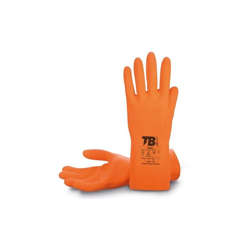 GUANTE LATEX NATURAL BARRIER 9005X T-9