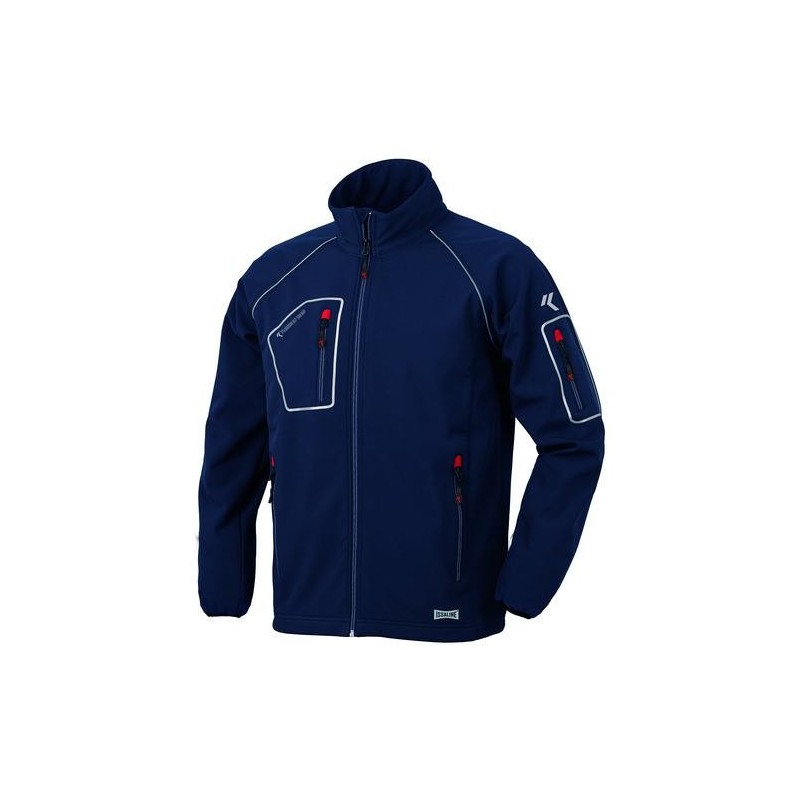 CHAQUETA JUST SOFTSHELL AZUL T.M 04515NB-040