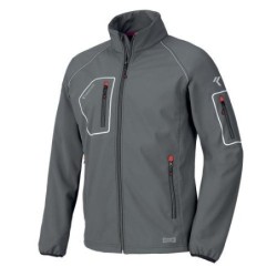 CHAQUETA JUST SOFTSHELL GRIS T.S 04515NB-080