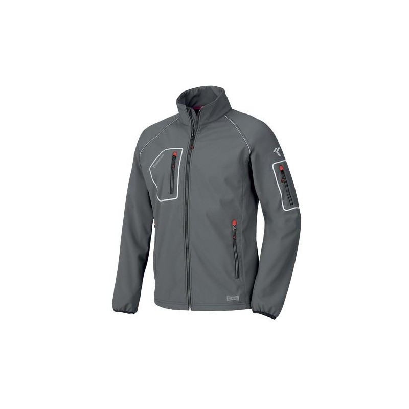 CHAQUETA JUST SOFTSHELL GRIS T.M 04515NB-080