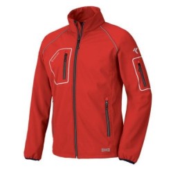 CHAQUETA JUST SOFTSHELL ROJO T.M 04515NB-070