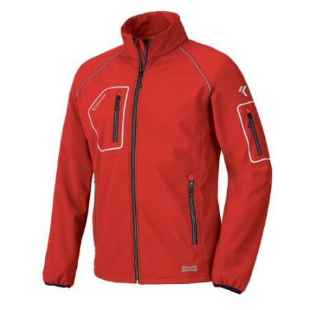 CHAQUETA JUST SOFTSHELL ROJO T.L 04515NB-070