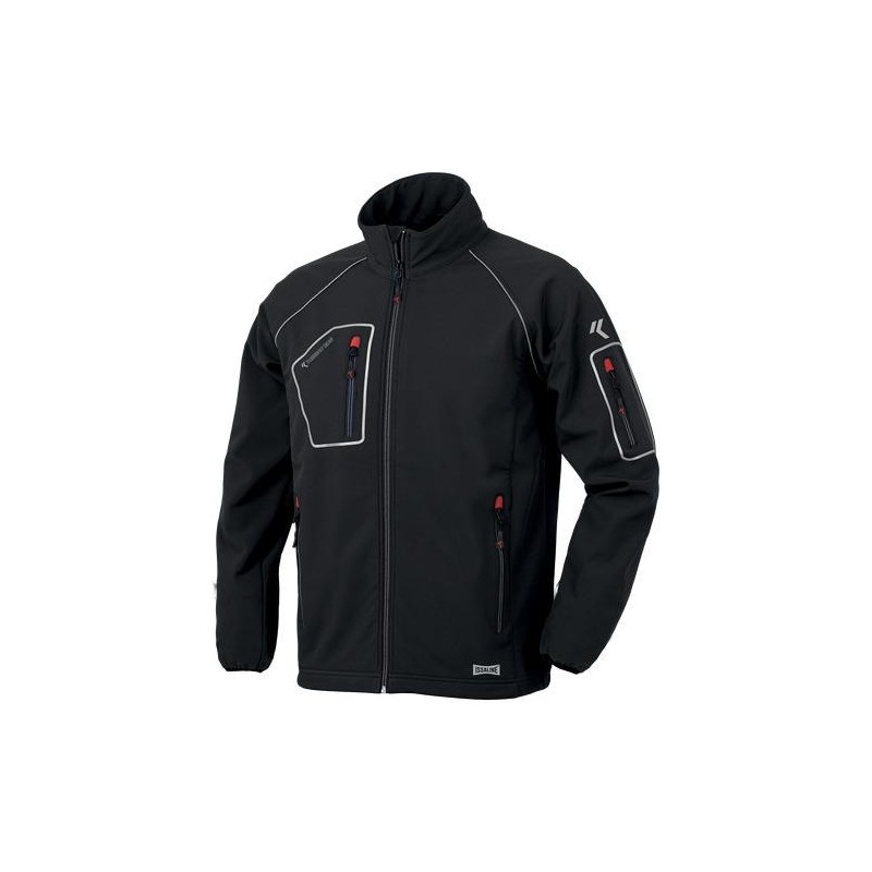 CHAQUETA JUST SOFTSHELL NEGRO T. XXL 04515NB-060