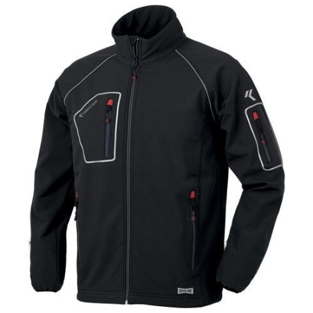 CHAQUETA JUST SOFTSHELL NEGRO T. XXL 04515NB-060