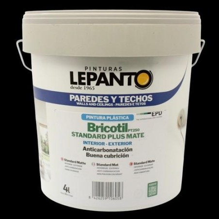 PINTURA PLASTICA BRICOTIL INT-EXT 25KG BLANCO MATE